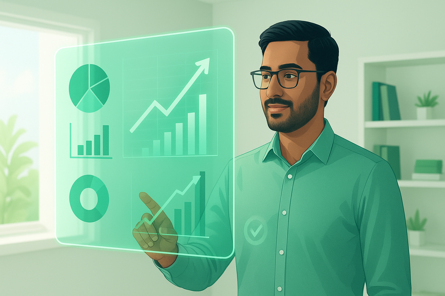 Wealth Creation - Financial growth chart